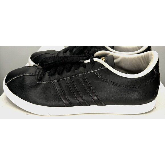 Adidas Womens Shoes Courtset Casual Athletic Trainer Sneaker Black Size 9.5 - Picture 3 of 10